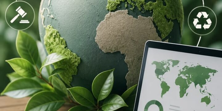 MEMBANGUN EKOSISTEM DIGITAL, EKONOMI HIJAU, DAN KEUANGAN SYARIAH UNTUK DAERAH BERKELANJUTAN